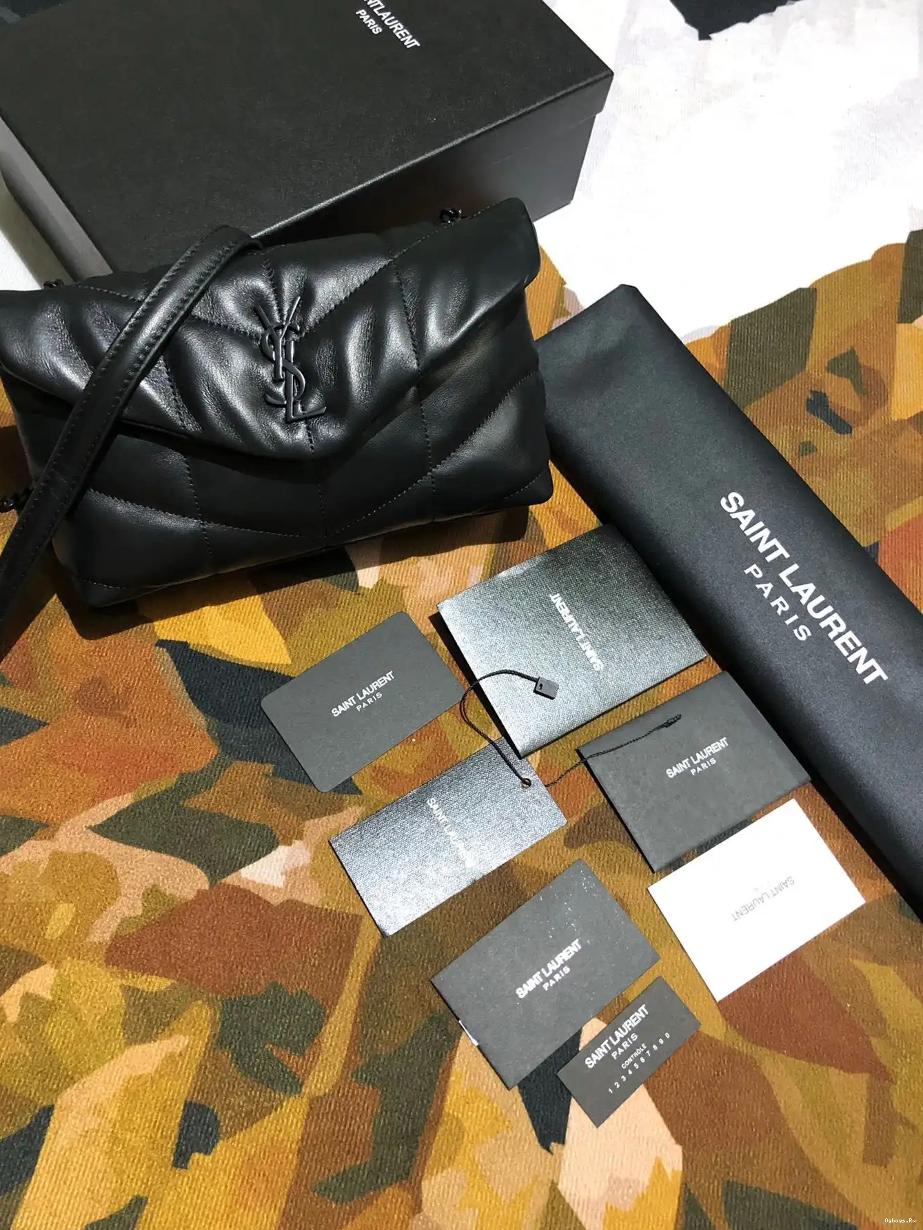 PUFFER BAG CHAIN MINI SMALL YSL 0616